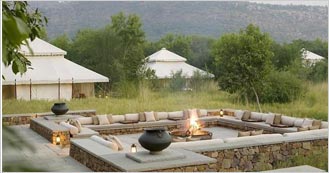 Aman-i-Khas Nature Resort at Ranthambore, Sawai Madhopur